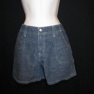 Levis Girls Blue Jeans Shorts 4